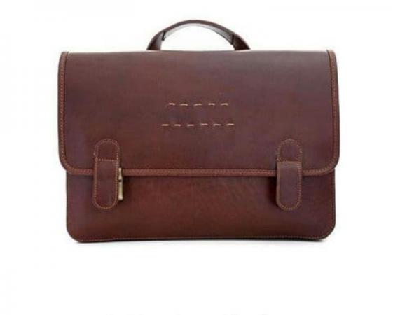 Purchase Leather office bag in bulk