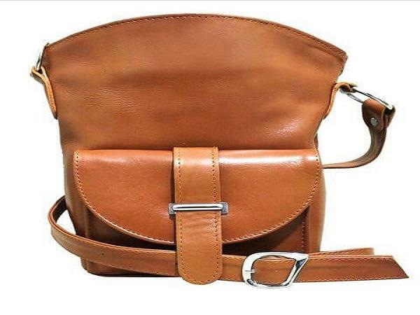 Latest price of leather shoulder bag