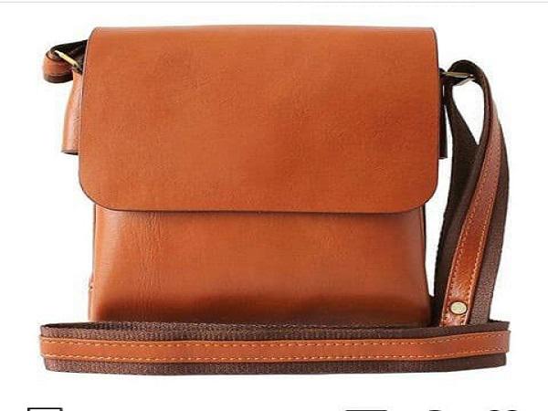 How leather shoulder bag is made?