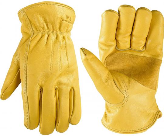 What are leather gloves good for?